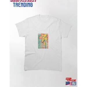 Bright Sunflower Daisy Flier Classic Tshirt Unisex